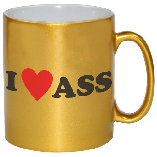 фото Кружка i love ass я люблю задницы drabs