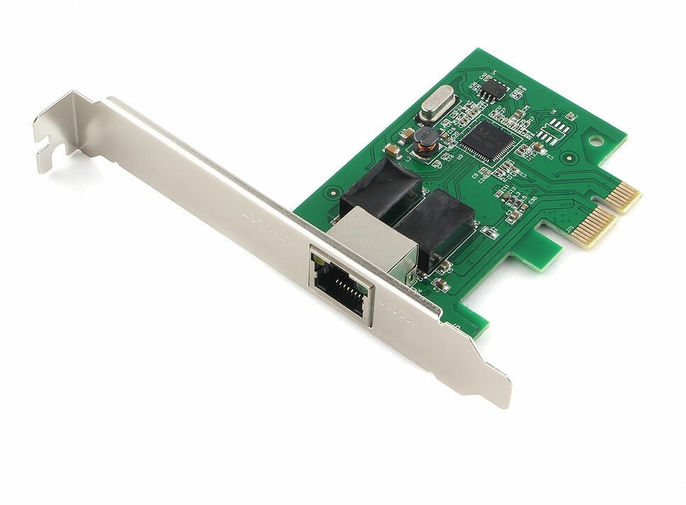 Сетевой адаптер Gembird Ethernet NIC-GX1 1000/100/10 Мбит, PCI-express