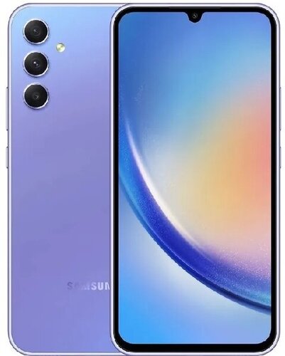 Смартфон Samsung Galaxy A34 5G 8/256 ГБ, Dual nano SIM, лавандовый ...