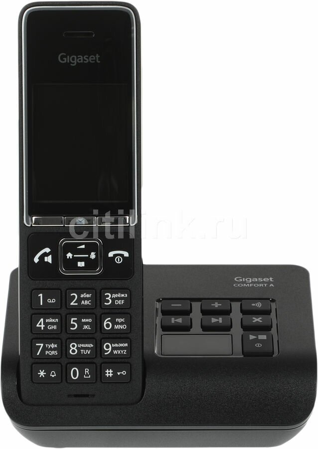Радиотелефон Gigaset Comfort 550A RUS черный [s30852-h3021-s304]