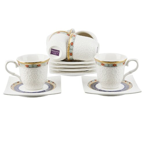 фото Кофейный набор nouvelle "утренняя звезда", 12 предметов (6 персон)
