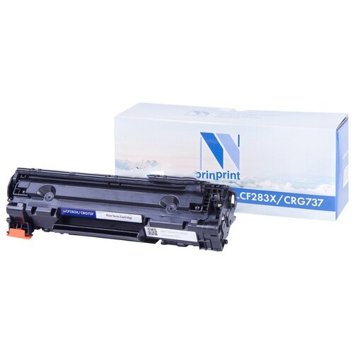 Картридж NV Print CF283X/CRG737 для HP LaserJet Pro 201dw/n / MFP M225dn/dw/MF212w/i-Sensys MF418x