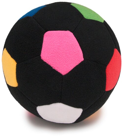 Мягкая игрушка Magic Bear Toys Мяч мягкий цвет черный, мульти 23 см.