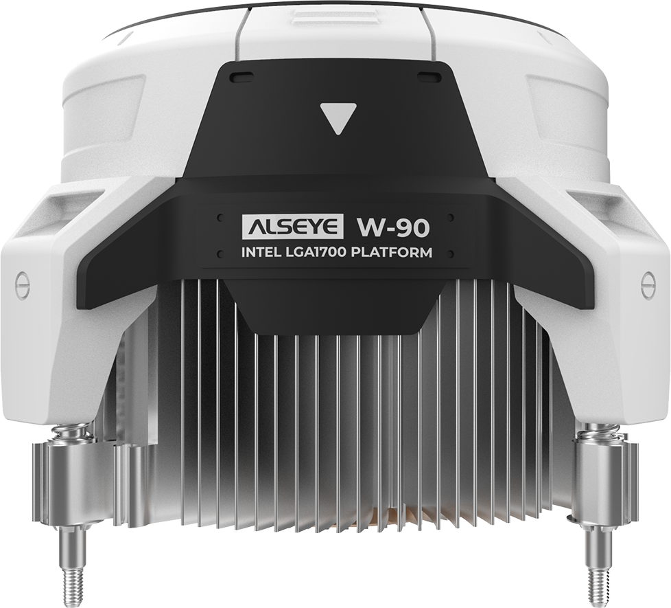 Вентилятор ALSEYE W90 Socket: Intel LGA1700/1200/115X,Product Dimensions: 102x100x82mm,Heat column Height: 40mm,Fan Dimensions: 90x90x25mm,Voltage: DC - фото №5