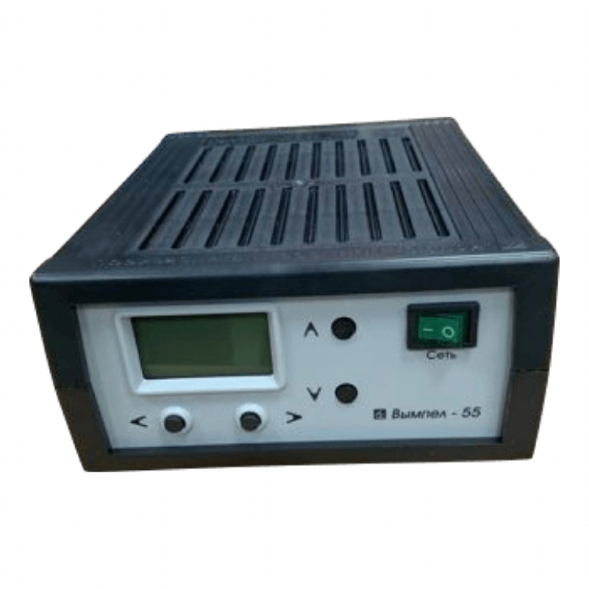 Зарядное устройство вымпел- 55 ( 0,5-15 А , 0,5/18В автомат, ЖК индикатор) 2012