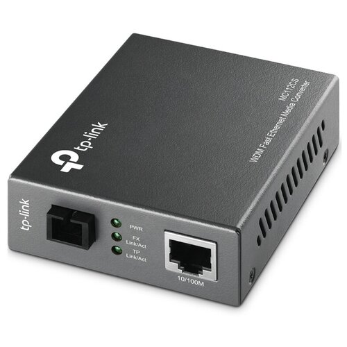 Медиа-конвертер TP-Link MC112CS медиаконвертер tp link mc111cs wdm медиаконвертер fast ethernet