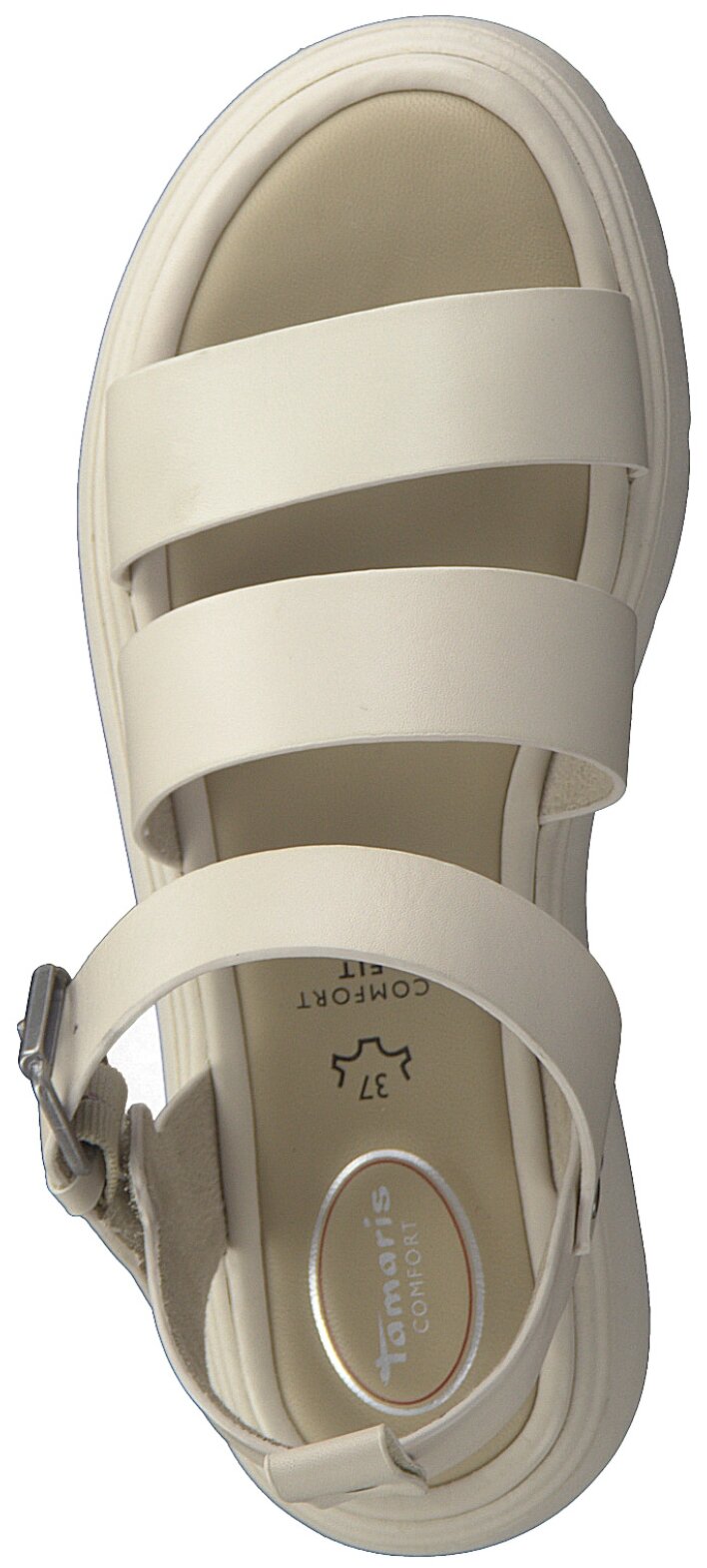 Сандалии Tamaris, размер 39, белый — фото 1