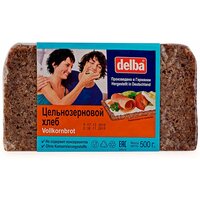 Хлеб Delba цельнозерновой, длинный брикет, 500 гр.