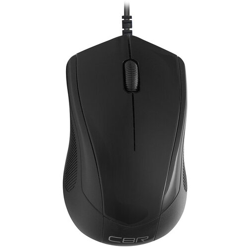 Мышь проводная CBR Optical Mouse CM100 Black 70000₽