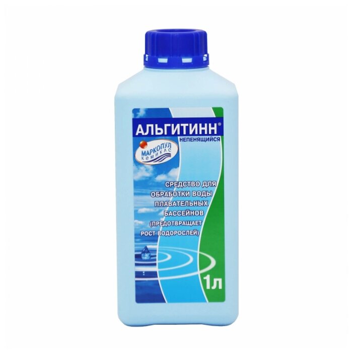 фото М07 альгитинн непенящийся, 1л бутылка, жидкость для борьбы с водорослями (в т. ч. SPA)