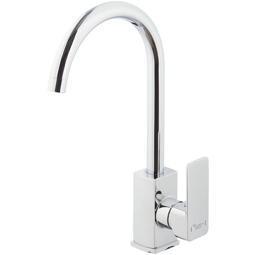 Смеситель для кухни Corsa Deco Prime хром с высоким изливом однорычажный (672259)