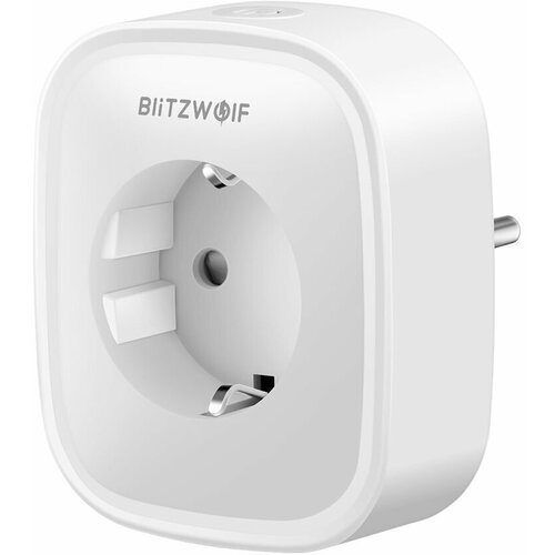 Умная розетка BlitzWolf BW-SHP2 3840W EU WIFI Smart Socket White smart home wifi switch smart socket for apple homekit alexa echo google home eu us adapter siri voice remote control vstarcam