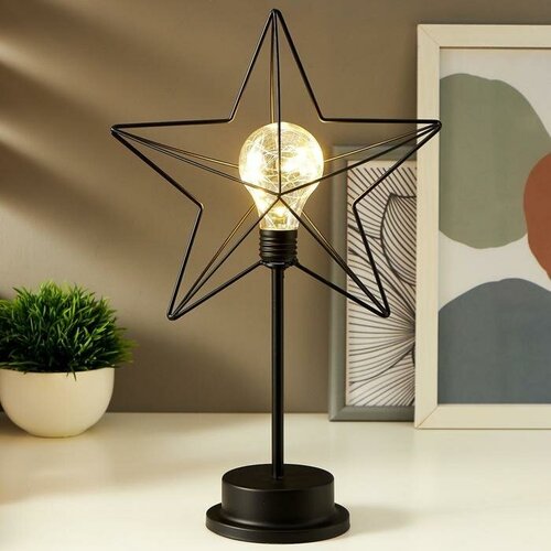 Ночник 161281 LED от батареек 3хАА черный 11х22х365 см 2289₽