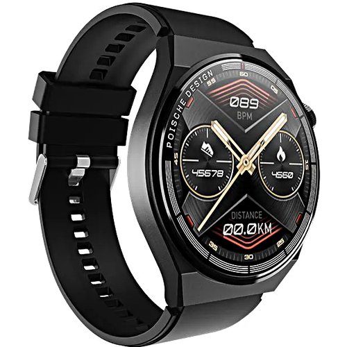 Умные часы HW23 MAX Smart Watch, Bluetooth, iOS, Android, 1.52 HD-экран, Звонки, Голосовой помощник, Черный, WinStreak