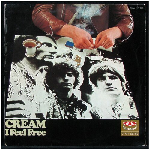 Виниловая пластинка Cream - I Feel Free (Германия 1973г.)