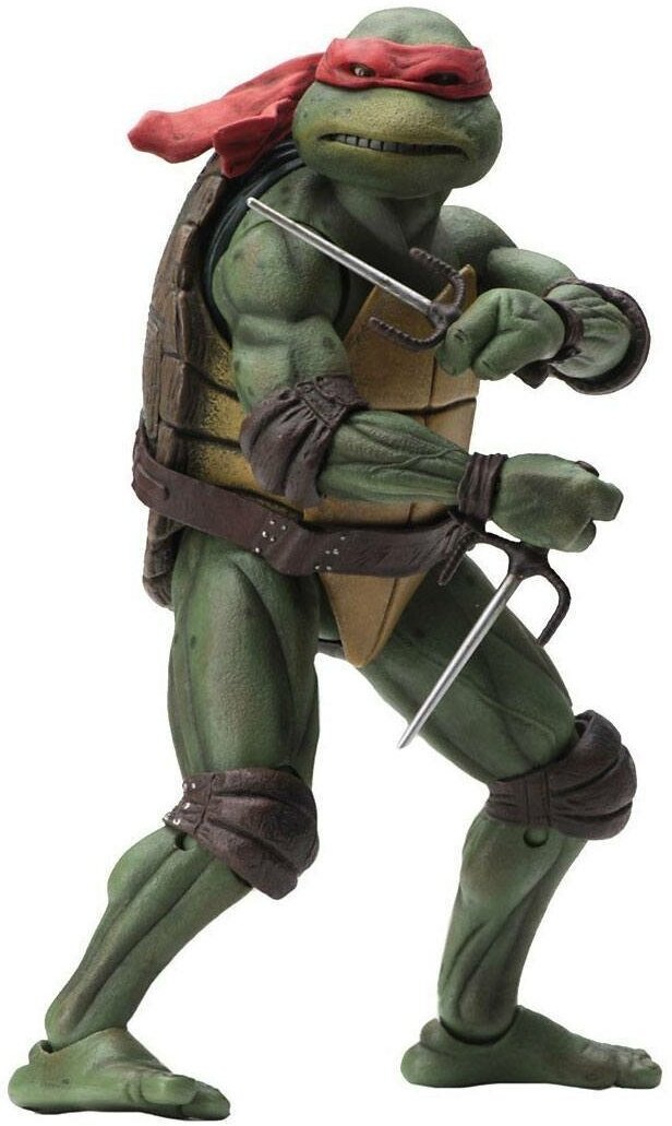 Фигурка NECA Teenage Mutant Ninja Turtles - 7” Scale Action Figure - 1990 Movie Raphael 54075