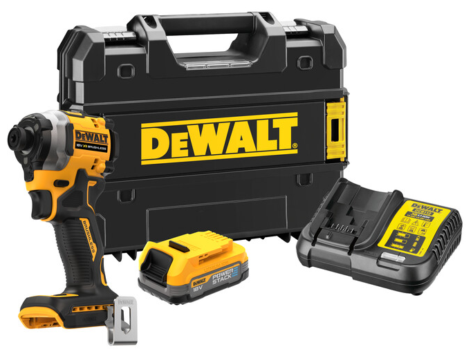 Бесщеточный импульсный шуруповерт DEWALT DCF850E1T 18 В XR