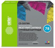 Картридж струйный Cactus CS-C6578A №78 многоцветный (39мл)