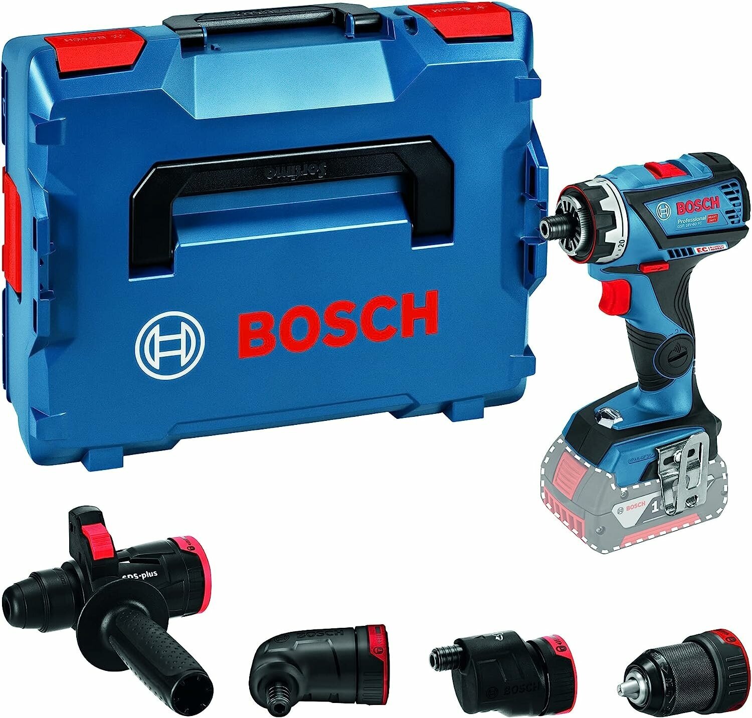 Аккумуляторная дрель-шуруповерт BOSCH GSR 18V-60 FC 601.9G7.103