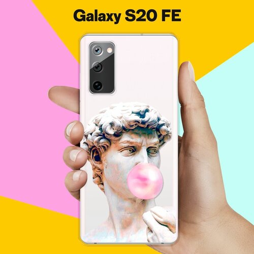 Силиконовый чехол Давид на Samsung Galaxy S20FE (Fan Edition) силиконовый чехол кот в очках на samsung galaxy s20fe fan edition