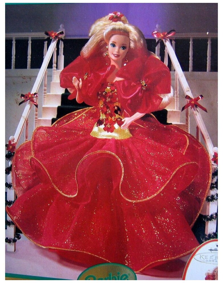Кукла Barbie Happy Holidays 1993 (Барби Счастливых Праздников 1993)