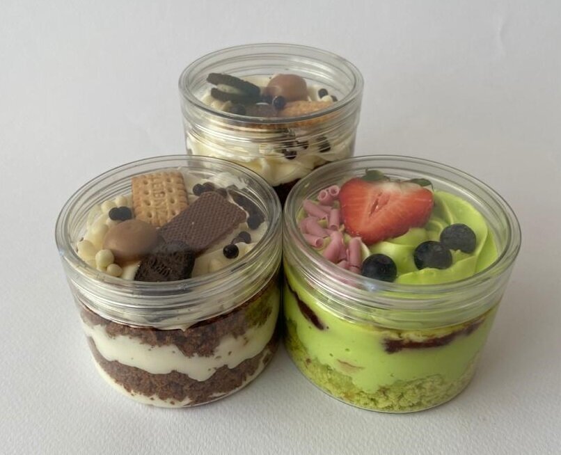 Банка 300 мл  Кристалл   прозрачная  с крышкой   4 шт 