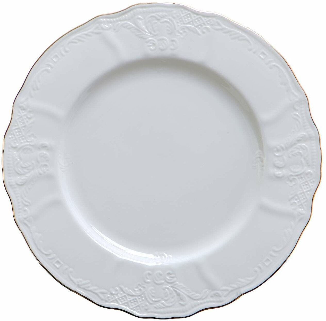 фото Блюдо круглое "Бернадеtt Gold", 30 см