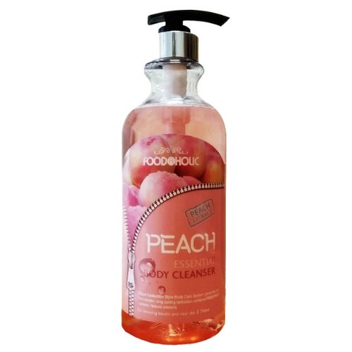 Гель для душа Foodaholic Peach essentialперсик, 750 мл, 834 г гель для душа pedison deo de body cleanser passion fruits 750 мл