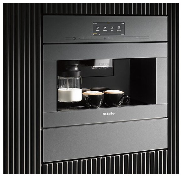 Кофемашина Miele CVA 7845, бриллиантовый белый - фотография № 4