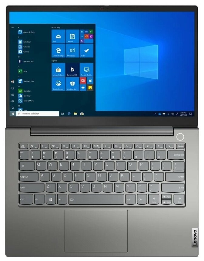 Ноутбук Lenovo ThinkBook 15 G4 IAP 21DJ00FTRU (15.6", Core i5 1235U, 16Gb/ SSD 512Gb, Iris Xe Graphics eligible) Серый - фото №5