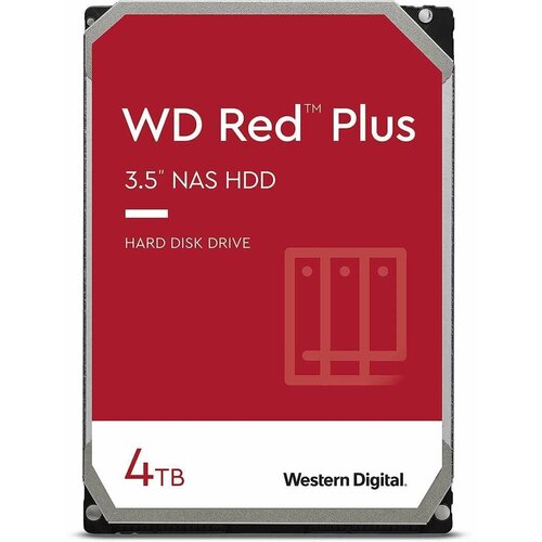 Жесткий диск SATA 4TB 6GBS 128MB RED WD40EFZX WDC 1464700₽