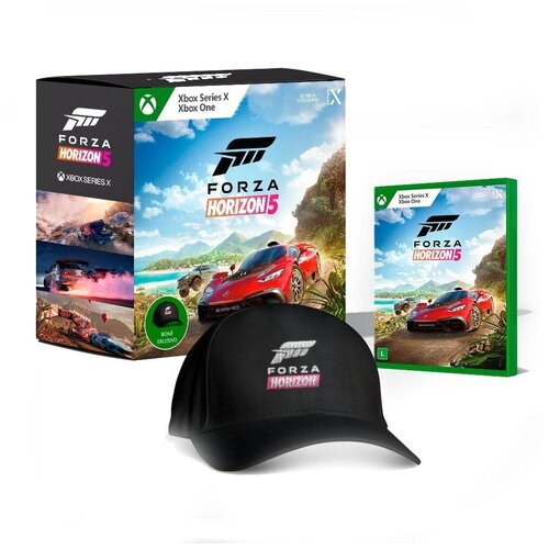 Forza Horizon 5 + фирменная кепка [Xbox One/Series X, русская версия]