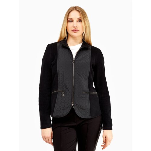 Пиджак Lisa Campione, размер 38, черный костюм lisa campione размер 38 бежевый