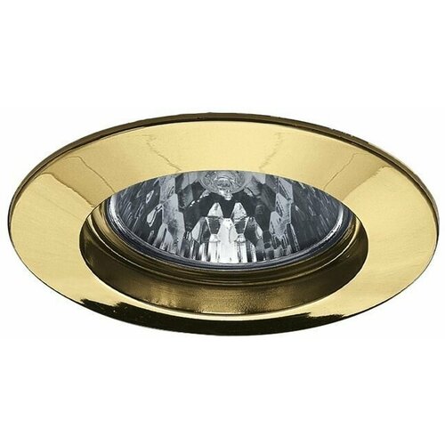 Светильник встраиваемый ARKOSLIGHT Fix35 D55мм макс.20Вт GU4 IP20 12В Золото Без лампы 01550000O.