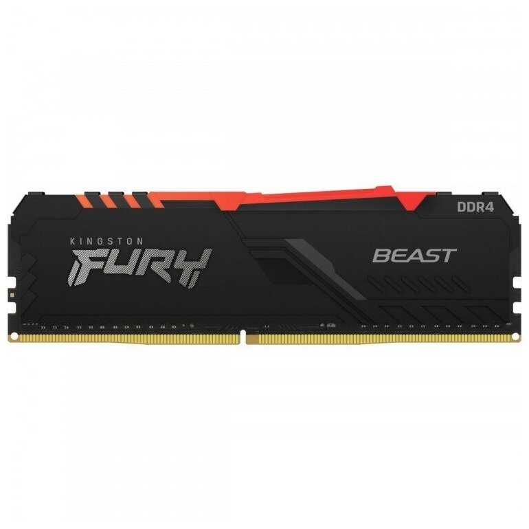 Оперативная память Kingston Fury BEAST RGB 1x8 ГБ DDR4 (KF432C16BBA/8)