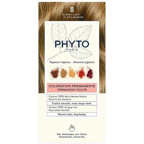 Краска для волос Светлый блонд 8 Phytocolor