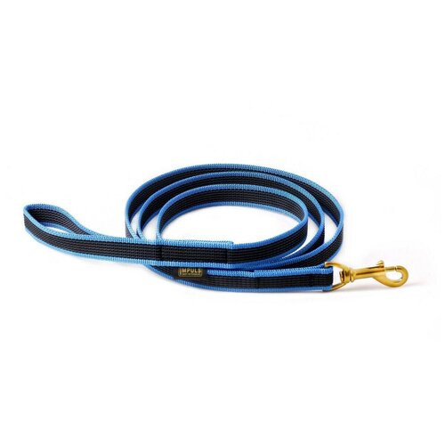 Поводок Saival Premium Цветной край ширина 25мм длина 3,0м, синие края