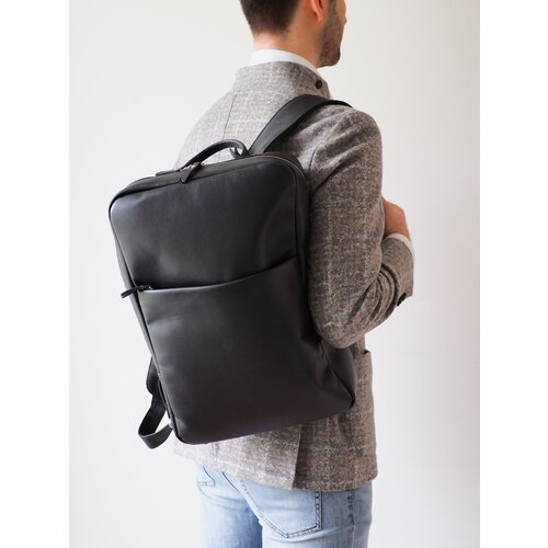 Рюкзак для ноутбука городской кожаный