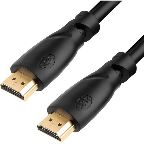 Greenconnect Кабель Premium 0.5m HDMI версия 2.0, HDR Ultra HD 4K60 Hz/ 5K30Hz, 3D, Ethernet 18.0 Гбит/с, OD8.0mm, 28/26 AWG, черный, GCR-51765 Greenconnect HDMI (m)- HDMI (m) 0.5м (GCR-51765) удлинитель hdmi hdmi greenconnect gcr hmfr6 bb3s 3 0m