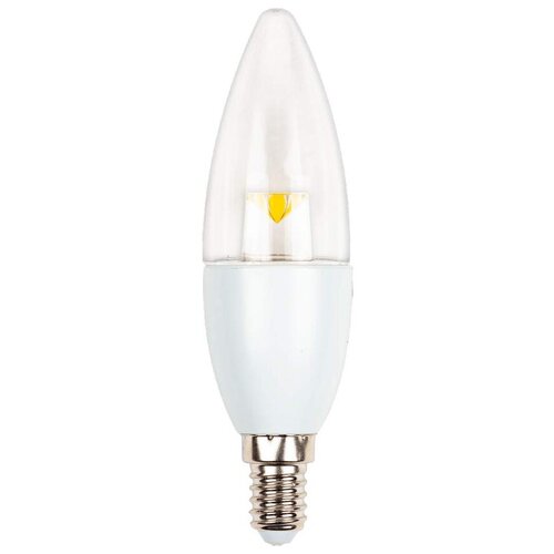 Лампа LED MAKSILED ML-CD-C1-3WC-W 3Вт, 220В, E14, 4000~4500К, 300лм, свеча