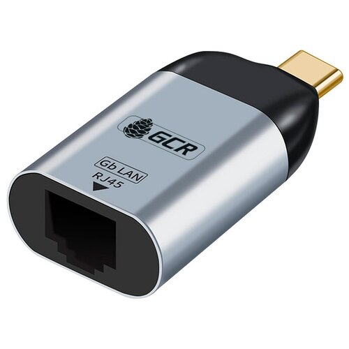 Переходник USB - Ethernet Greenconnect GCR-53393 аксессуар gcr usb type c 3 5mm mini jack usb type c black gcr 53598