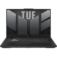 17.3" Ноутбук ASUS TUF Gaming A17 FA707RE-HX040W 1920x1080, AMD Ryzen 7 6800H 3.2 ГГц, RAM 16 ГБ, DDR5, SSD 512 ГБ, NVIDIA GeForce RTX 3050 Ti, Windows 11 Home, 90NR08X1-M00290, серый