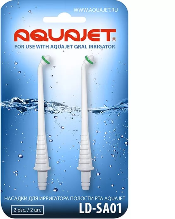 Насадка для ирригатора Aquajet (2 шт) LD-SA01 для LD-A8 - фотография № 5