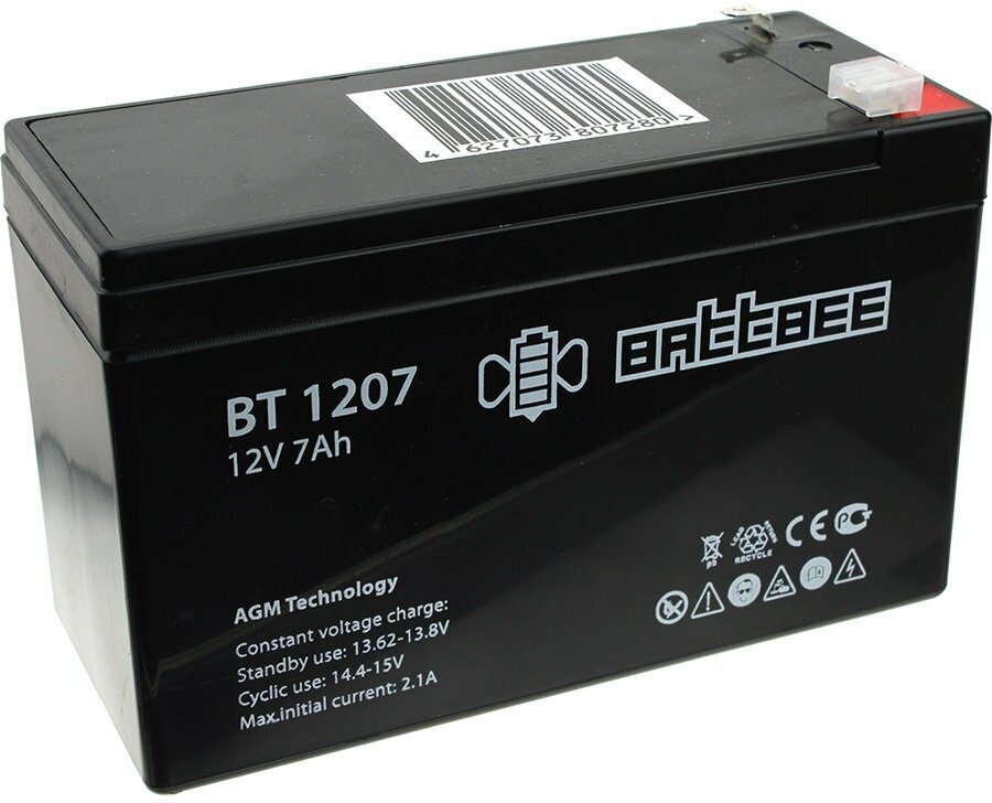 Battbee BT 1207 Аккумуляторная батарея