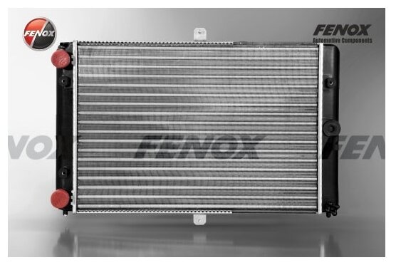 Радиатор охлаждения ВАЗ 2108 (карб.,инж) алюминиевый (Fenox) RC00004C3 - фото №1