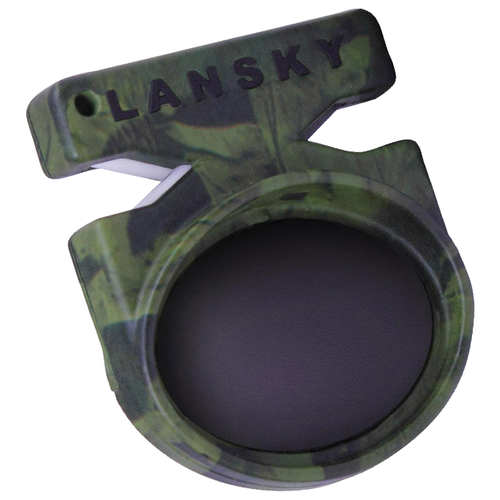 фото Механическая точилка lansky quick fix pocket sharpener camo lcstc-cg, зелeный