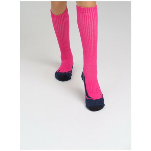 Носки playToday для девочек, размер 37/39 RU, розовый