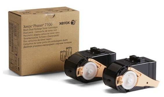 Картридж лазерный Xerox 106R02612 черный (10000стр.) для Xerox Ph 7100