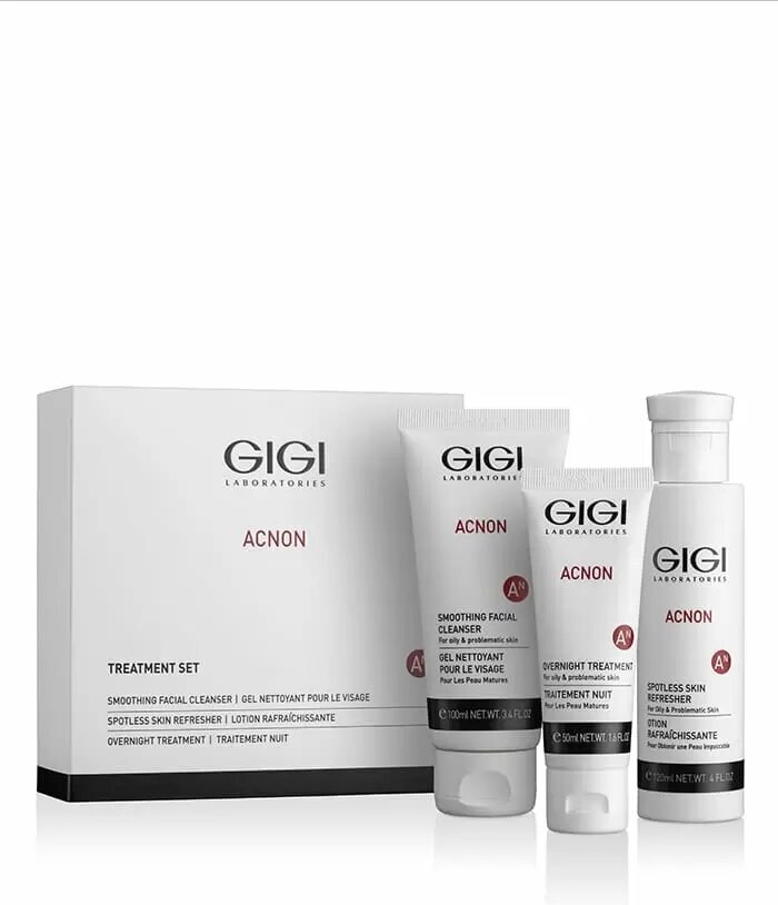 GIGI Набор для борьбы с проблемной кожей Acnon Treatment Set