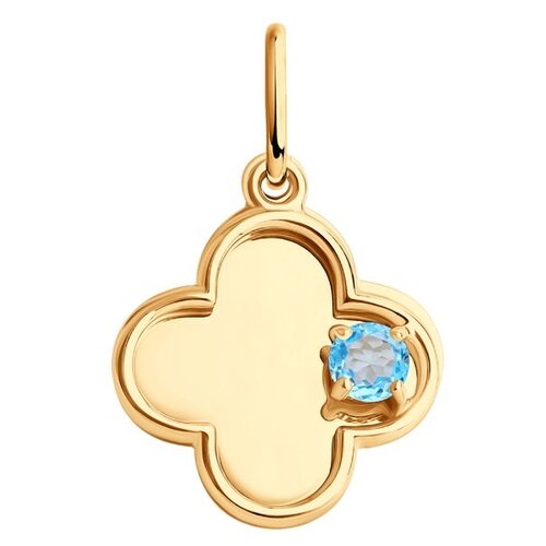 фото Sokolov подвеска из золота с топазом 732199